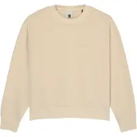 Element - Sweatshirts dame - Lowcase Pigment Crew W Oat Milk til UnisexBomuld - Størrelse S - Beige