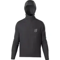 Compressport - Trail running tøj - Tempest Waterproof Jacket M Black til Unisex - Størrelse XL - Sort
