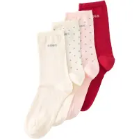 BOSS Sokker creme / pastelpink / rød / hvid