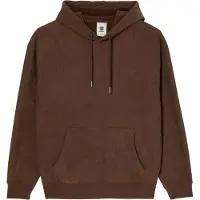 Element - Sweatshirts - Lowcase Corduroy Hooded Sweatshirt Java til Unisex - Størrelse M - Brun