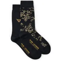 PME Legend Sokker '2-pack socks with allover print' mørkeblå