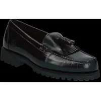 Timberland Timberlandtil mænd. TB0A2MSCW021 Authentic mokkasiner i sort læder (44 W), Fast, Ingen, Casual, Klassisk