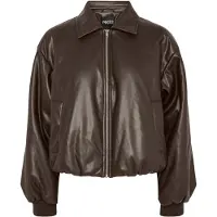 Pieces Pclara Padded Coated Bomberjakke