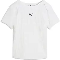 Puma Essentials Ribbed Slim T-shirt, størrelse Small