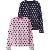 TWO SOON Bluser & t-shirts navy / lyserød