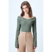 Trend Alaçatı Stili Shirts khaki