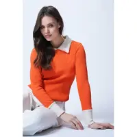 Trend Alaçatı Stili Shirts ecru / orange