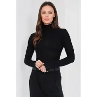 Trend Alaçatı Stili Shirts sort