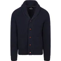 Barbour Cardigan Shawl Hartland Marineblå Blå Mørkeblå måle
