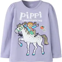 Name it Bluse - NmfAnna - Pippi - Heirloom Lilac - - 2 år (92) - Bluse