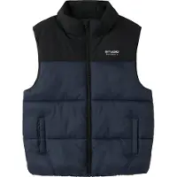 Name it Dynevest - NkmMarble - Navy Blazer - - 6 år (116) - Dunvest