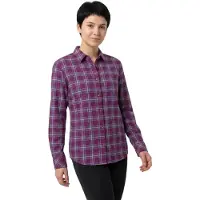 Roxy - Mærker - Let It Go Check Shirt Blackberry Wine Purple Plaid til Unisex - Størrelse M - Bordeaux