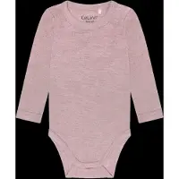 CeLaVi Body l/æ - Merino Uld - Lilas - - 70 - Body L/Æ