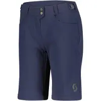 SCOTT - MTB tøj dame - Trail Flow W/Pad Shorts W Dark Blue til Unisex - Størrelse XS - Flåde