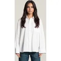 G-Star Bomber Shirt - White - Women