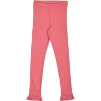 Müsli Leggings - Rib - Cozy Me Frill - Baroque Rose - - 3 år (98) - Leggings