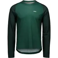 POC - MTB tøj - Motion Air LS Jersey M Pargasite Green til Unisex - Størrelse M - Grøn