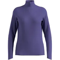 Odlo - Fleece dame - Mid Layer Half Zip Essential Ceramiwarm W Skipper Blue til UnisexUld - Størrelse L - Flåde