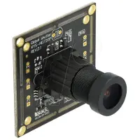 DeLOCK USB 2.0 Camera Module with Global Shutter black / white 0.92 mega pixel 32° fix focus - USB 2.0 kameramodul 0,92 Mp