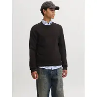 Jack & Jones Ensfarvet Striktrøje