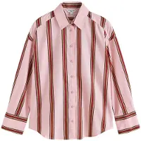 Next Bluse kiwi / gammelrosa / rød / vinrød