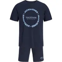 Jack & Jones Joggingdragt 'JJBENSON' navy / lyseblå