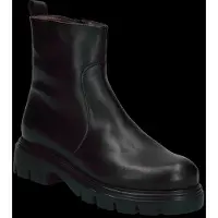 Wonders Wonderstil kvinder. A-4305_5716_5792 Bones 05 læderstøvler sort (41), Fast, 1-3 cm, Ingen, Casual