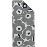 Marimekko Unikko badehåndklæde 70x150 cm Off white-blueberry