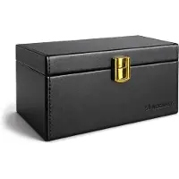 Wozinsky RFID-signalblokeringsboks til nøglefri nøgler 19 x 12 x 9 cm – sort