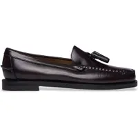 Sebago Sebagotil kvinder. 7001560 Klassiske Will-loafers i læder, bordeauxbrune (41), Fast, 1-3 cm, Ingen, Casual, Party, Burgund