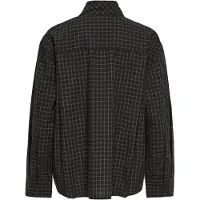 ONLY Bluse 'ONLMaya' mudderfarvet / sort / hvid