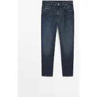 Massimo Dutti - Male - Slim Fit Jeans - Mørkeblå - 32