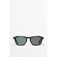 Massimo Dutti - Male - Firkantede Solbriller - Brun - 01
