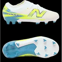 New Balance Furon v9 Team FG Neon Tide Børn - Græs (FG), størrelse 37