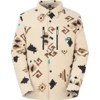 Picture - Jakker - Bemidji Jkt Emeral Print til Unisex - Størrelse L - Beige