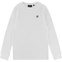 Lyle & Scott Bluse - Plain - Hvid - - 15-16 år (170-176) - Bluse
