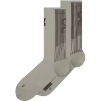 ON - Trail running tøj - Performance Run Sock High Brume Clove til UnisexUld - Størrelse M - Grå