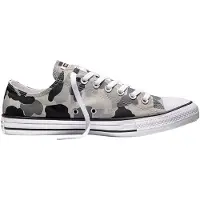 Converse - Sneakers og basketsko - Chuck Taylor All Star Low Camo Light Grey/Grey Area til Unisex - Størrelse 43 - Grå