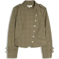 Bershka Blazer taupe / khaki / sort