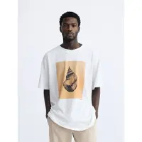 Thinking MU Bluser & t-shirts 'SEA ERIC OVERSIZE WHITE' hvid