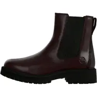 Timberland Timberlandtil kvinder. TB0A2KK2EIW1 Chelsea-støvletter i læder fra Britton Drive i granatrød (40 W), Fast, Ingen, Casual, Rødbrun