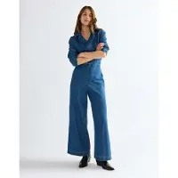 Wrangler Canyon Relaxed Fit Langærmet Jumpsuit