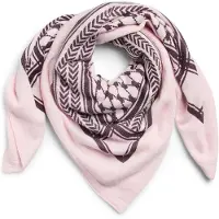 Pieces Sjal pink / purpur