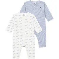 Petit Bateau Pyjamas / Natskjorte DORS BIEN X 2 barn 6 mdr