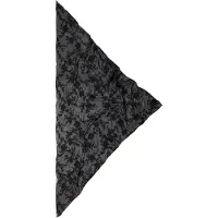 Lala Berlin Tørklæde - Viskose - 130x62 cm - Lace Garden Black - - OneSize - Tørklæde