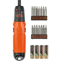 Black & Decker Black&Decker A7073 Elektrisk Skruetrækker + 6V Bitssæt
