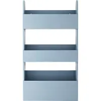 Bloomingville Hylde - 70 cm - Moris - Træ - Blå - - OneSize - Hylde