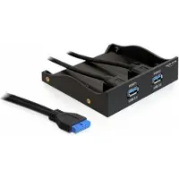 DeLOCK Frontpanel 2xusb 3.0 Harddiskadapter