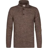 Petrol Industries Pullover brun-meleret