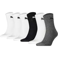 Puma Sportssokker mørkegrå / sort / hvid